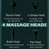 Digital Mini Electric Massage Gun – Deep Tissue Relief with 32 Speeds